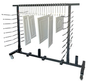 Adjustable 12-Way Mobile Blacked Out Drying Rack