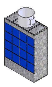 Fast Rack Equipment Professional Finishing Single Plenum
